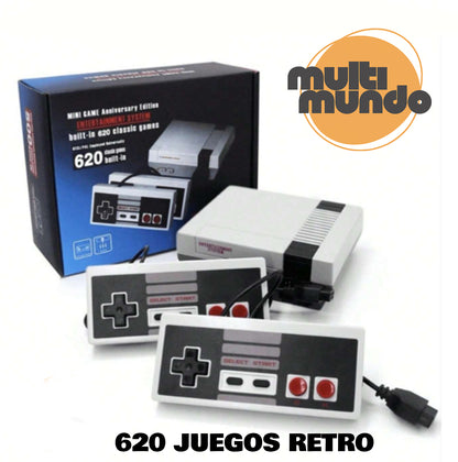 RETROBOX  MINI® consola retro con 620 juegos 🎮😜